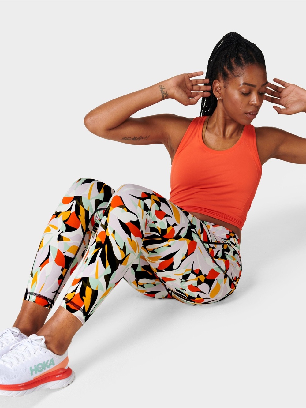 Sweaty Betty Power 7/8 Workout Leggings
S Green Frond Print